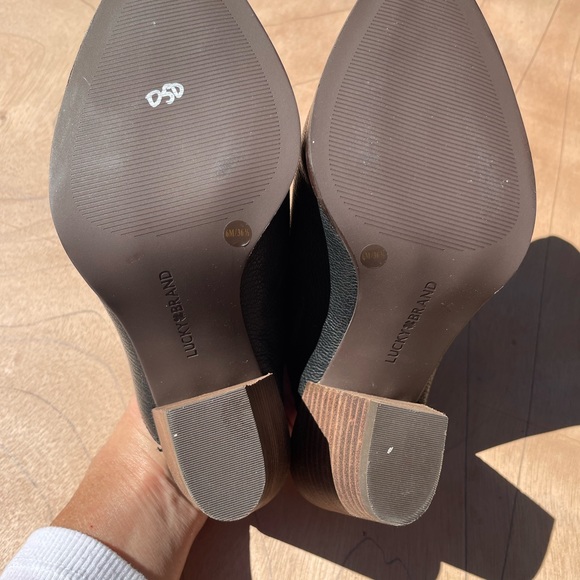 Lucky Brand Mule Heeled Boots - Picture 5 of 5